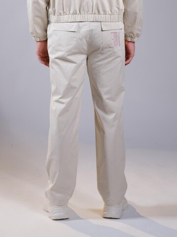 Alessandro Magno Loosefit Hose 'FASHION' in Weiß: Vorderseite