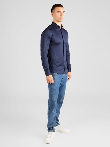 mėlyna ETON Priglundantis modelis Marškiniai