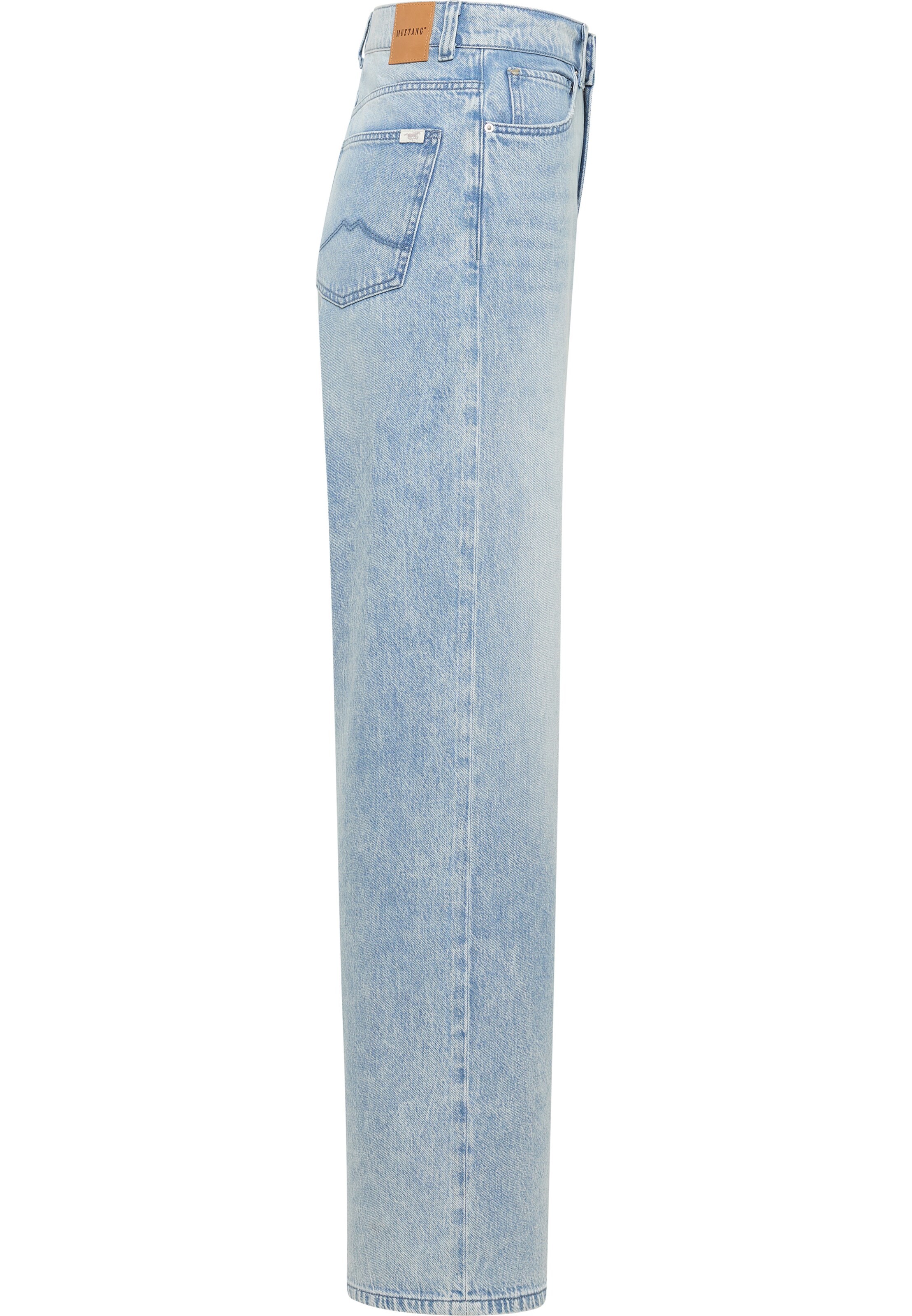 MUSTANG Wide Leg Jeans 'Luise' in Blau
