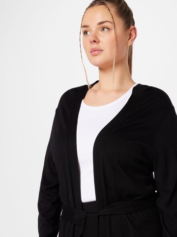 Manteau en tricot Dorothy Perkins Curve en noir