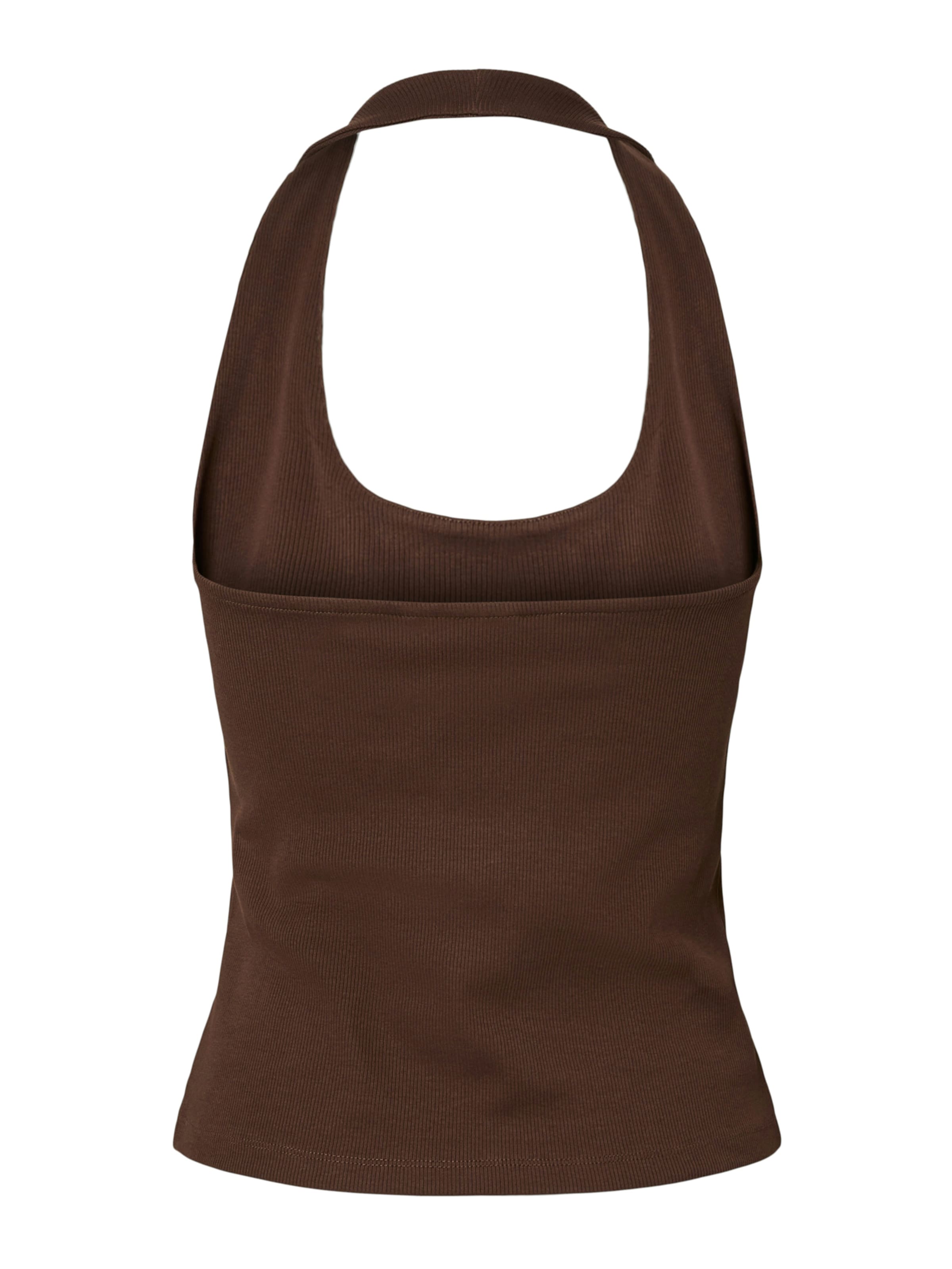 PIECES Топ 'PCMAY' в Коричневый