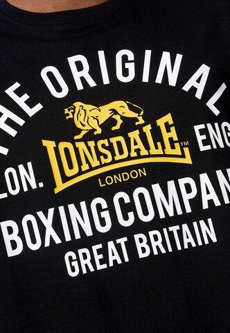 LONSDALE - Camiseta 'Cloghfin' en negro