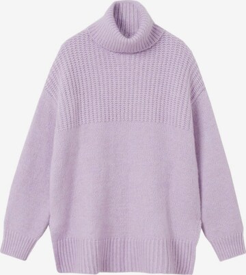 Pull-over 'serenac' MANGO en violet : devant