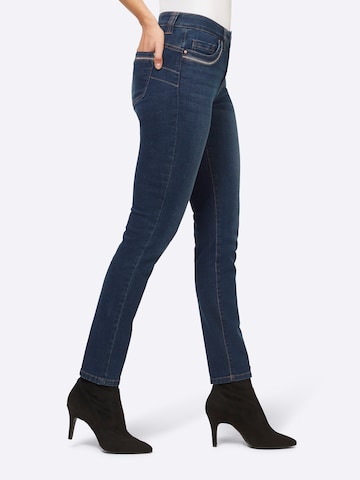 heine Regular Jeans in Blauw: voorkant