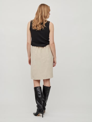 VILA Skirt 'Lock' in Beige