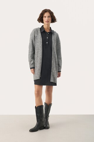 Cardigan 'Leanni' Part Two en gris
