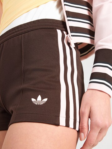 ADIDAS ORIGINALS Slim fit Trousers 'CLASSIC' in Brown