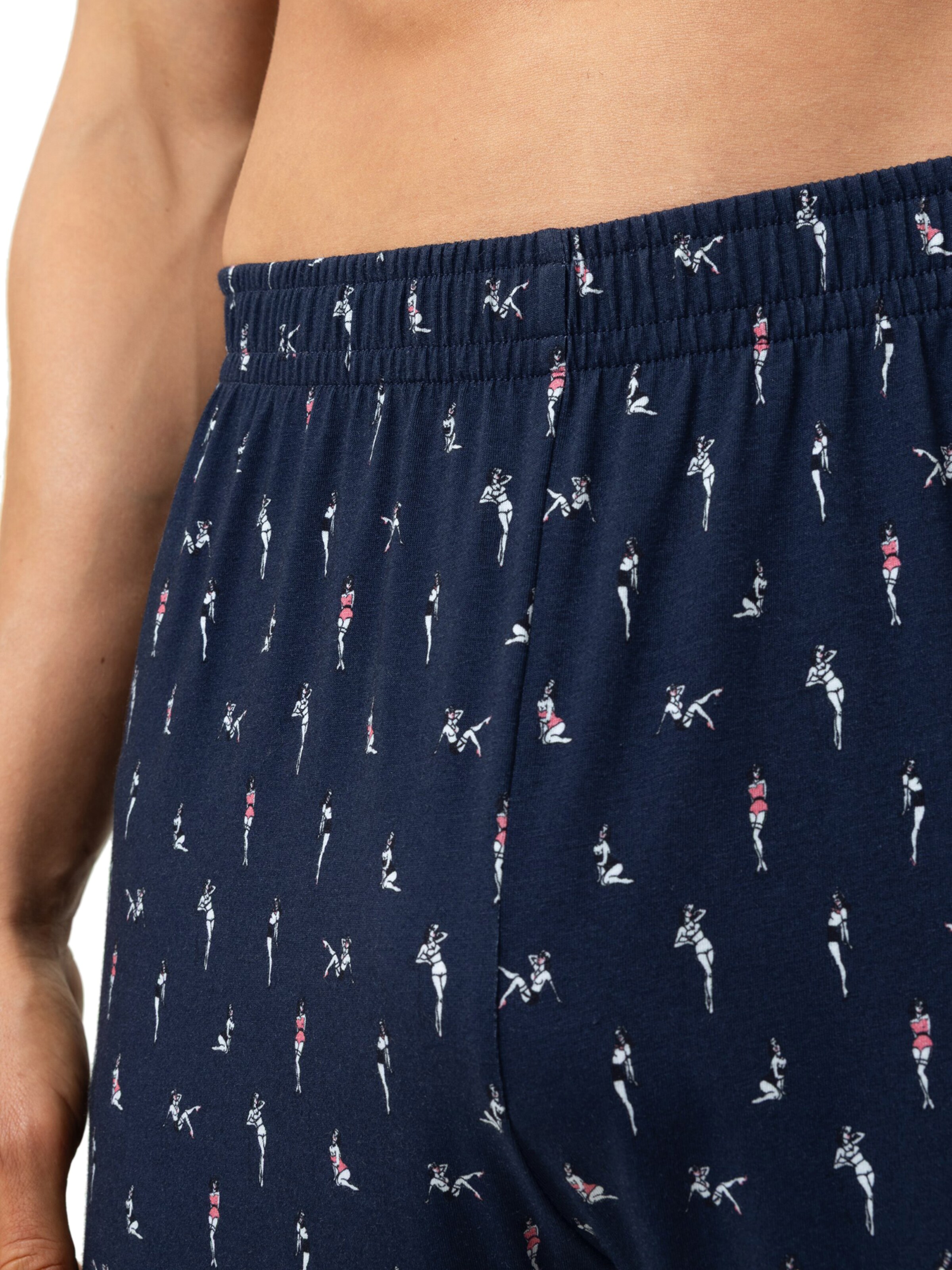 Mey Pajama pants 'Pin Up Doll' in Blue