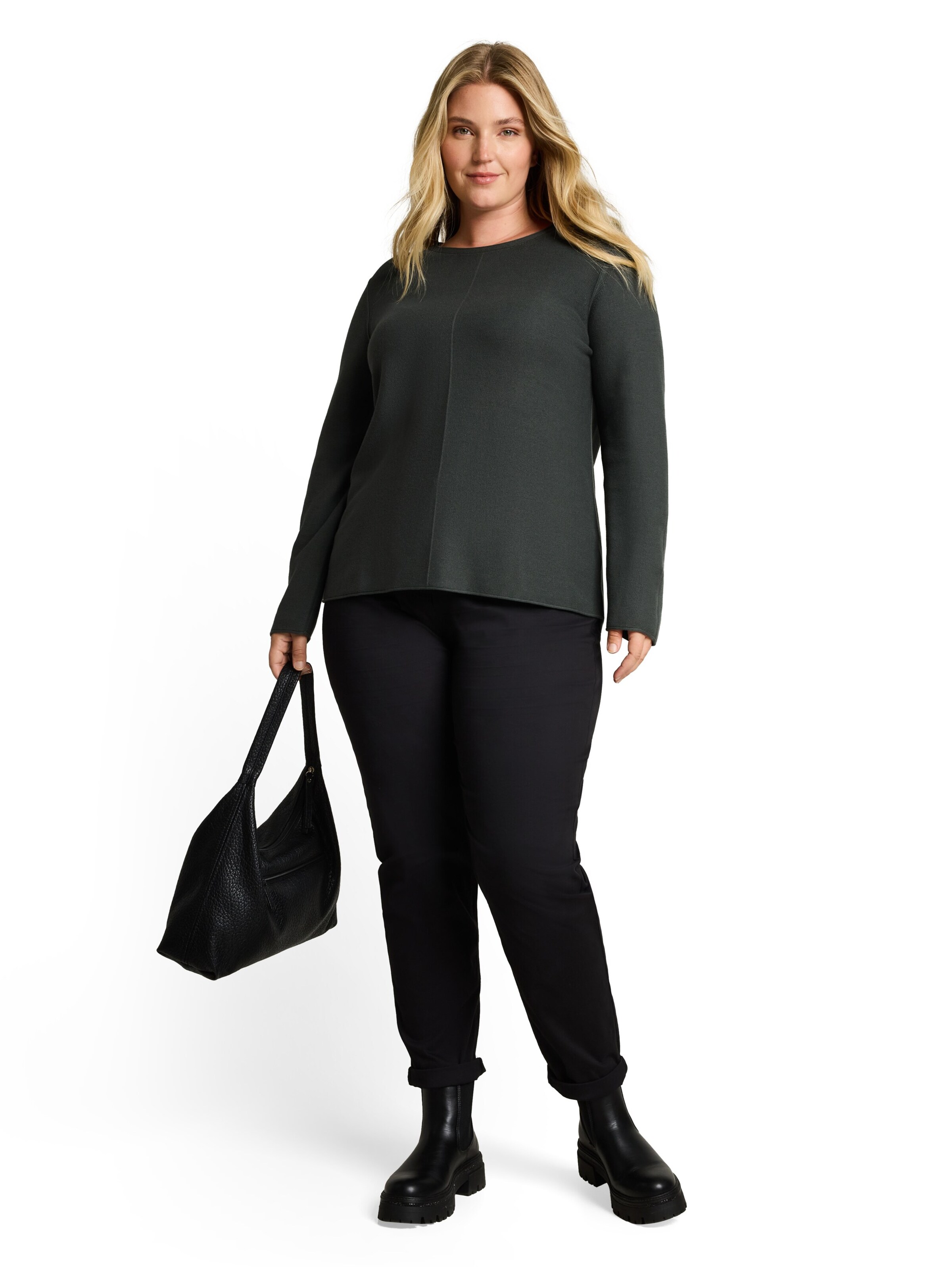 Pull-over Tom Tailor Women + en vert