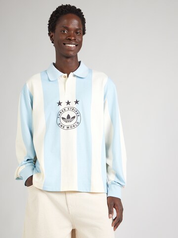 zils ADIDAS ORIGINALS T-Krekls: no priekšpuses