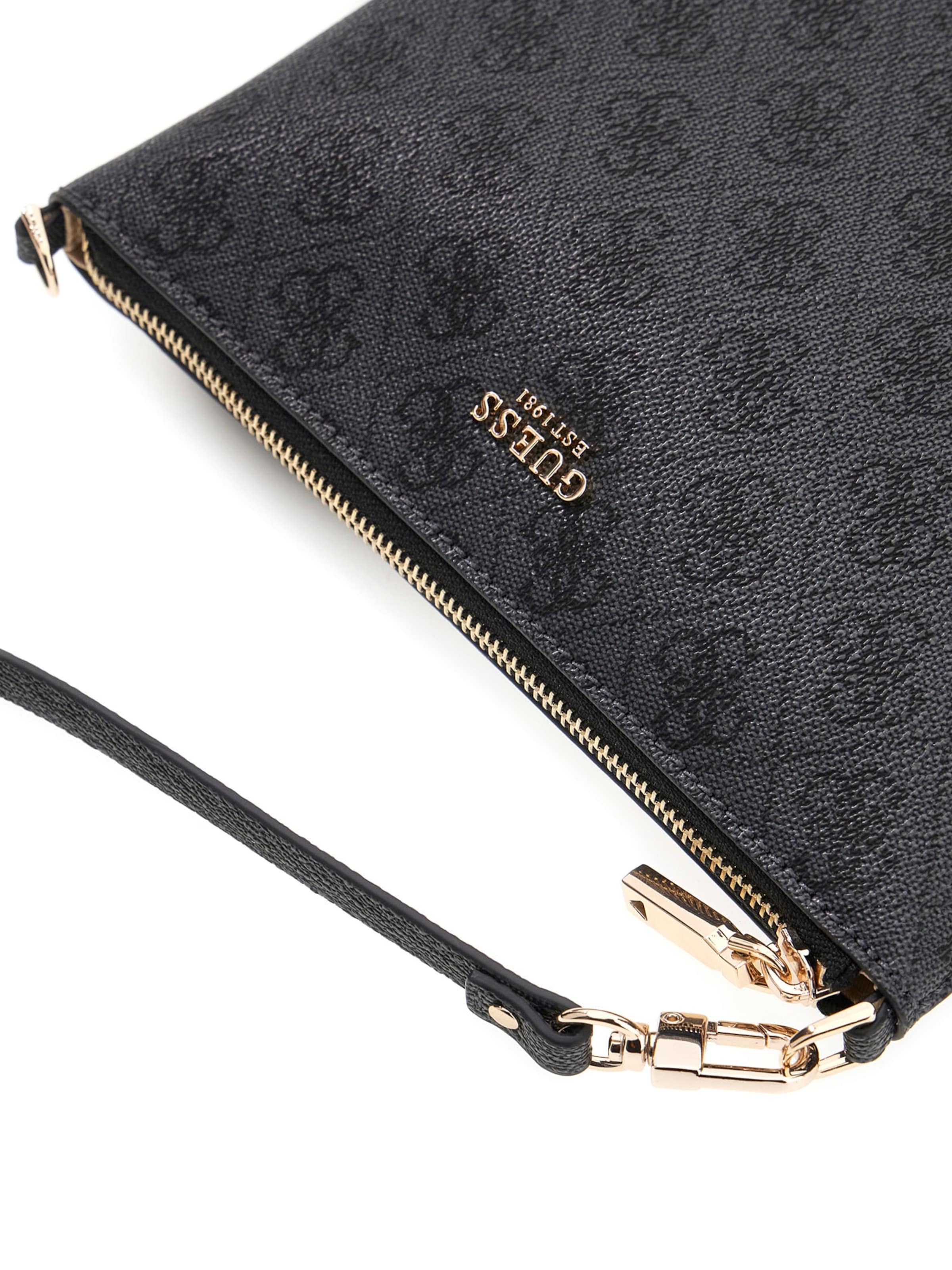 GUESS Taška přes rameno 'MERIDIAN II' – černá