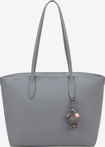 Borsa a spalla di David Jones in grigio: frontale