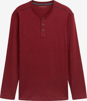 TOM TAILOR Shirt in Rot: Vorderseite