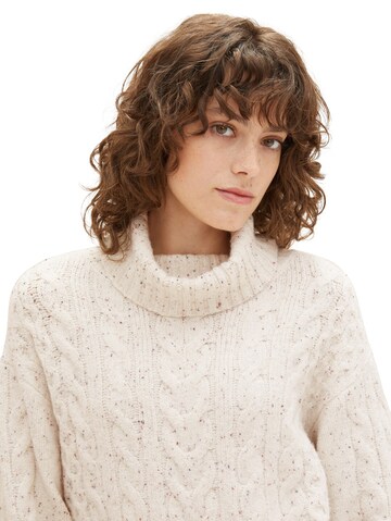 Pull-over TOM TAILOR en beige