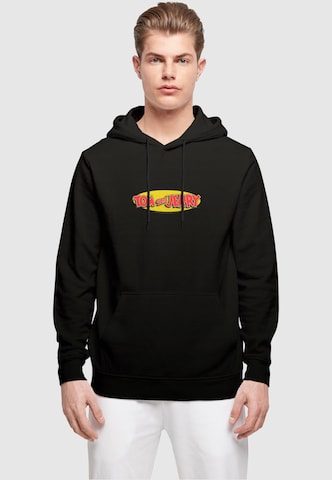 ABSOLUTE CULT Sweatshirt 'Tom and Jerry' in Schwarz: predná strana