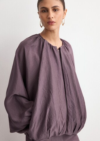 MANGO Between-Season Jacket 'Lilli-a' in Purple: front