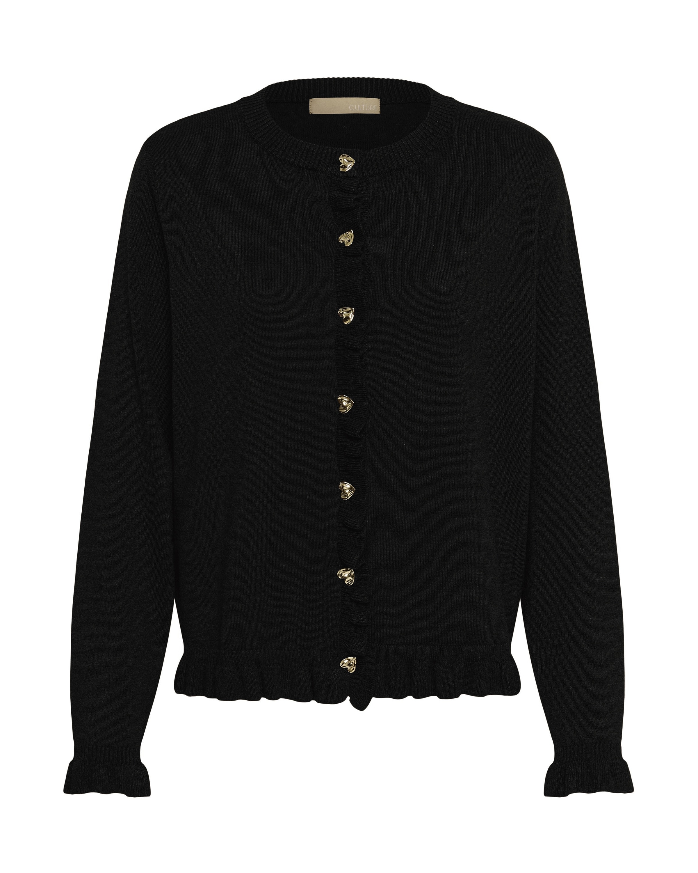CULTURE - Pullover em preto: frente