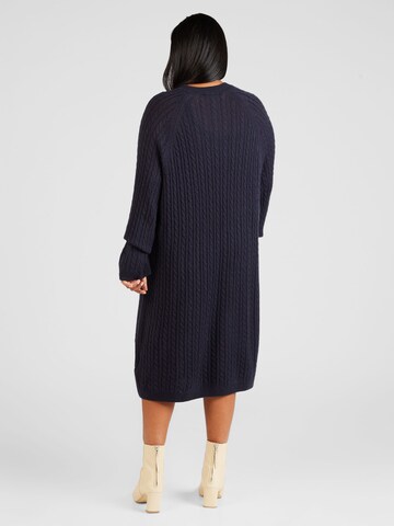 Tommy Hilfiger Curve Knitted dress in Blue