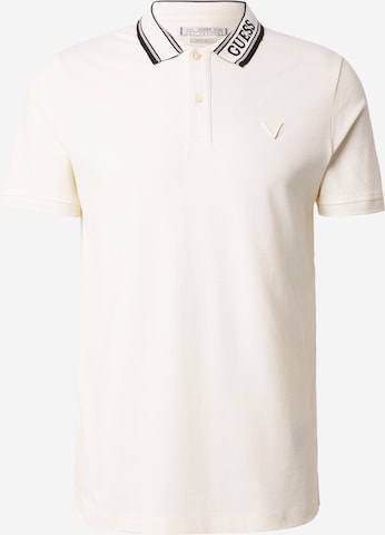 T-Shirt 'LYLE' GUESS en blanc : devant