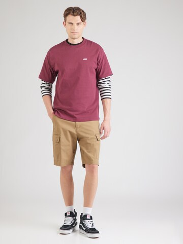 VANS Футболка в Красный