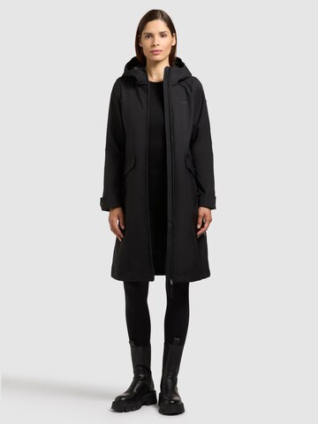 khujo - Abrigo de entretiempo 'FEMKE2' en negro