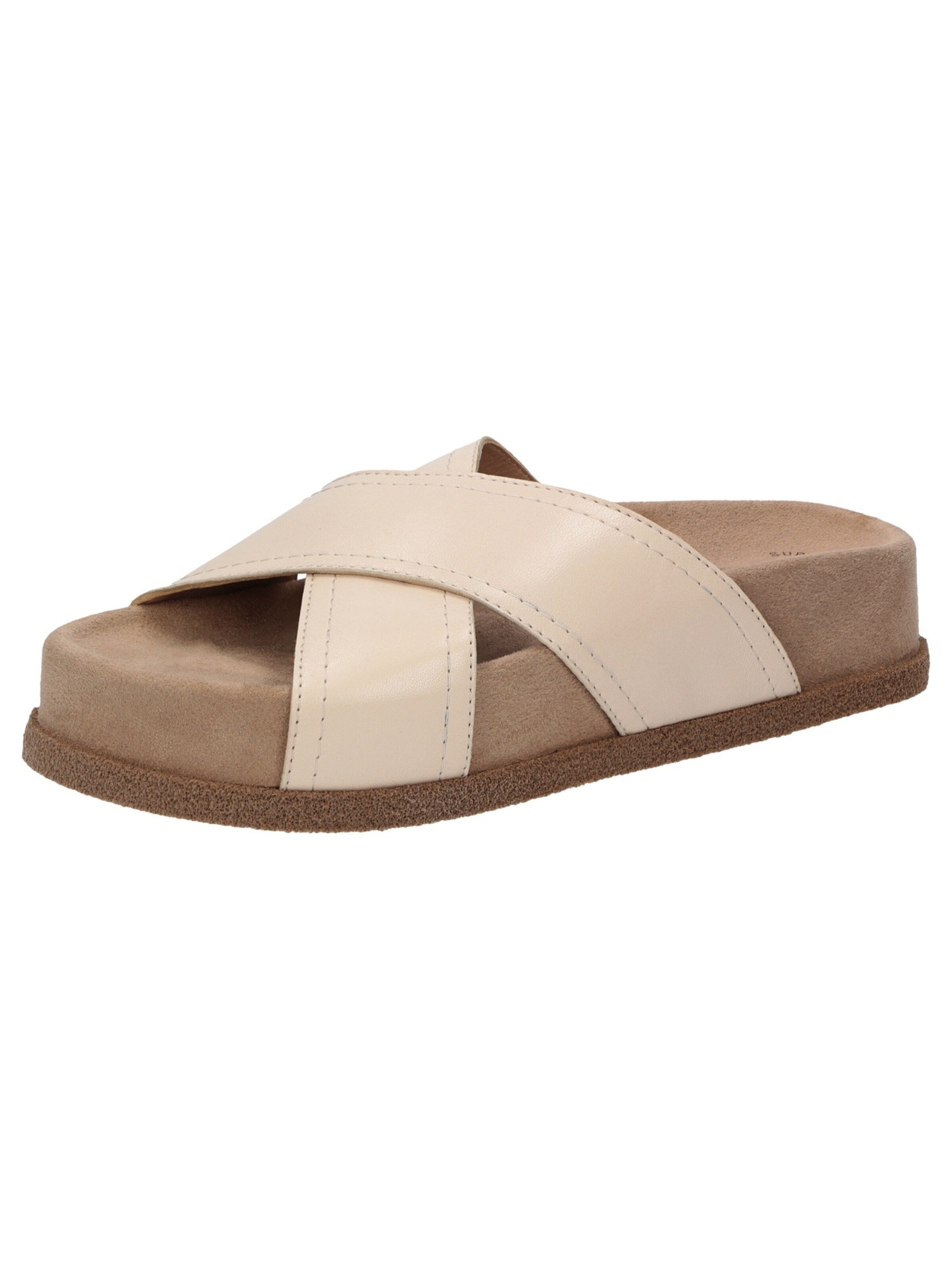 Mule ' Luminosa-700 ' SIOUX en beige : devant