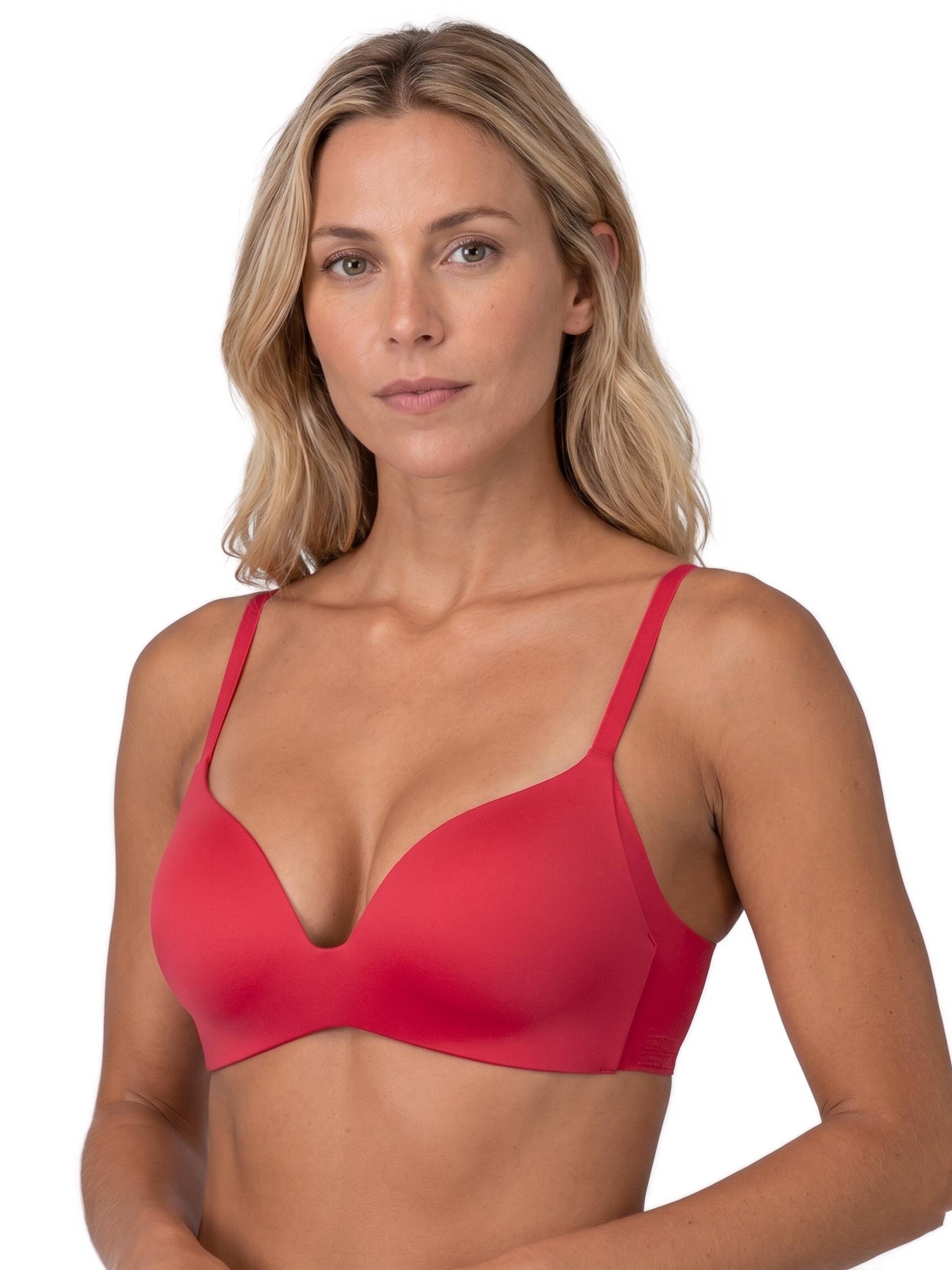 Invisible Soutien-gorge 'Royal Delite' Royal Lounge Intimates en rouge