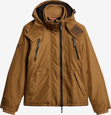Superdry Übergangsjacke in Braun: Vorderseite