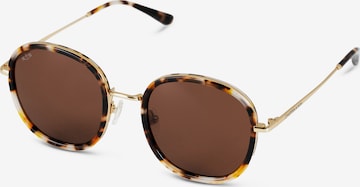 Kapten & Son Sunglasses 'Rotterdam Desert Speckled Brown' in Brown: front