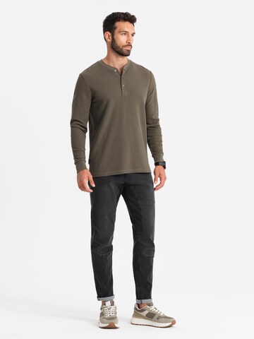 Ombre Tapered Jeans in Zwart