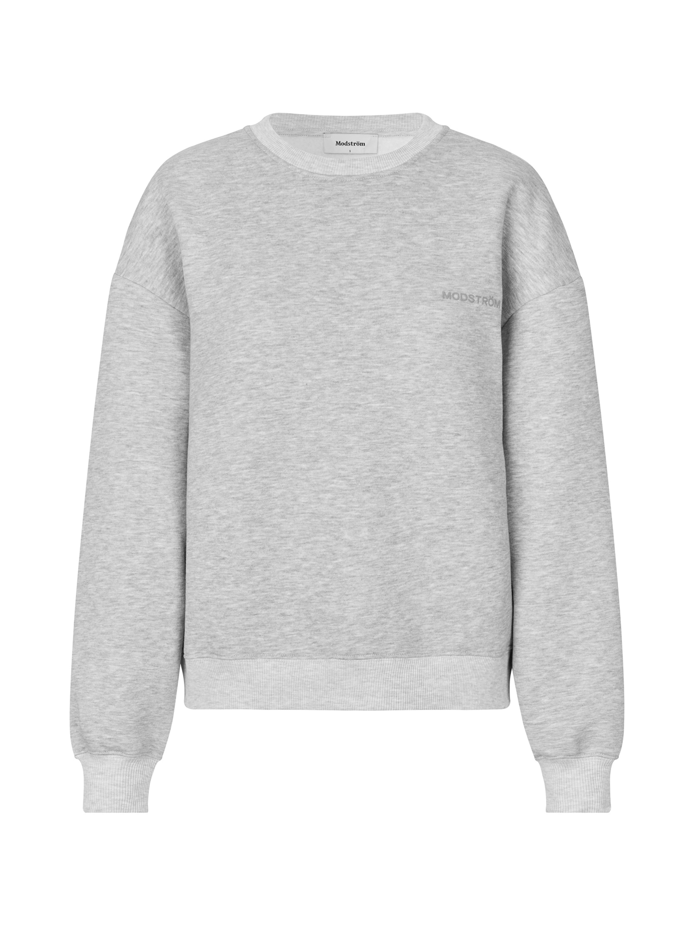 modström Bluzka sportowa 'Tia' w kolorze szary: przód