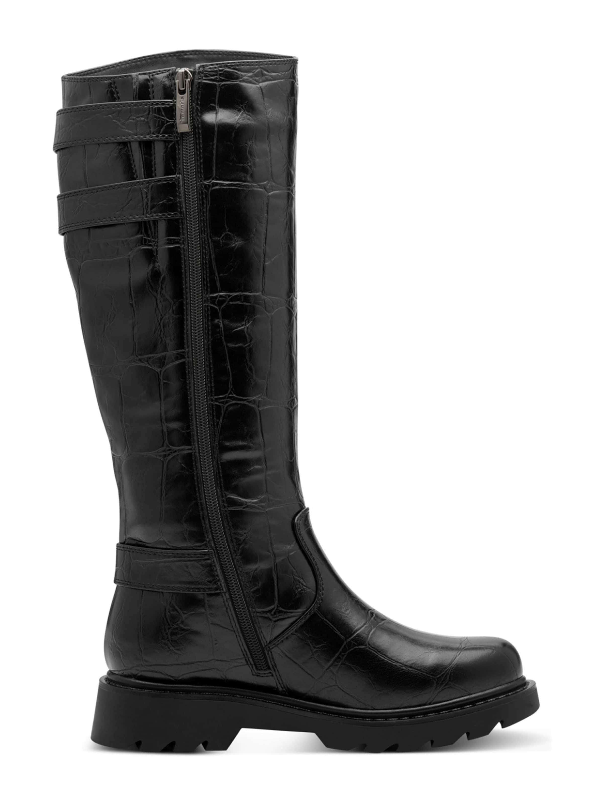 Tamaris Μπότες σε μαύρο