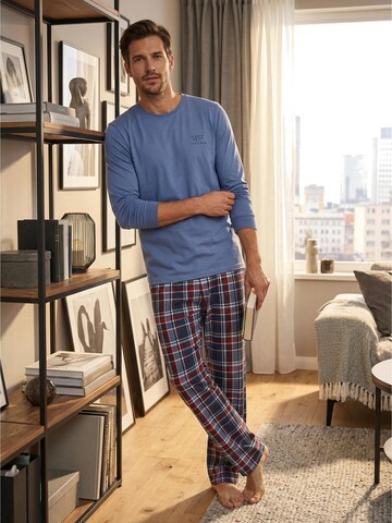 Phil & Co. Berlin Pyjama lang‌ in Blau