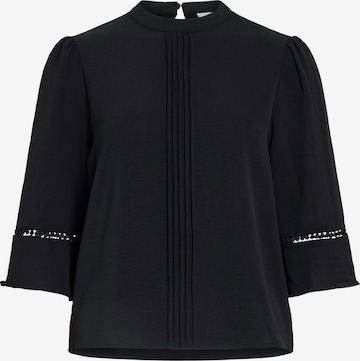 Chemisier 'VIRella' VILA en noir : devant