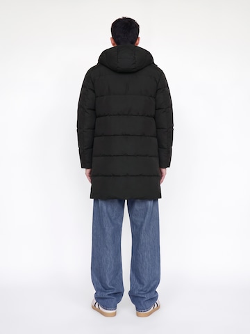 JACK & JONES Winterjas 'JJEBECKS' in Zwart