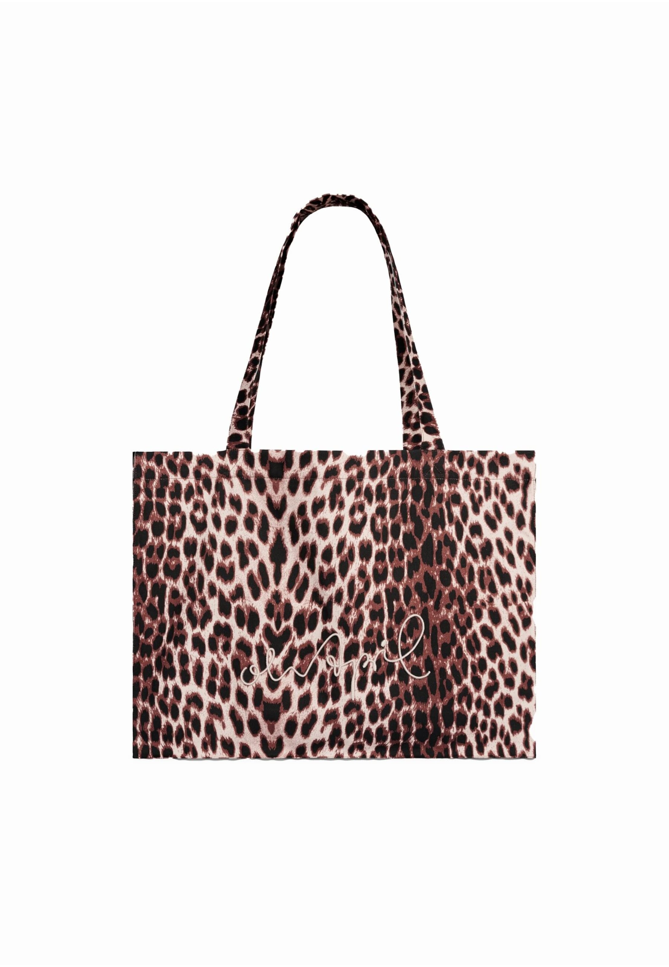 OH APRIL Nákupní taška 'Woy' – hnědá: přední strana