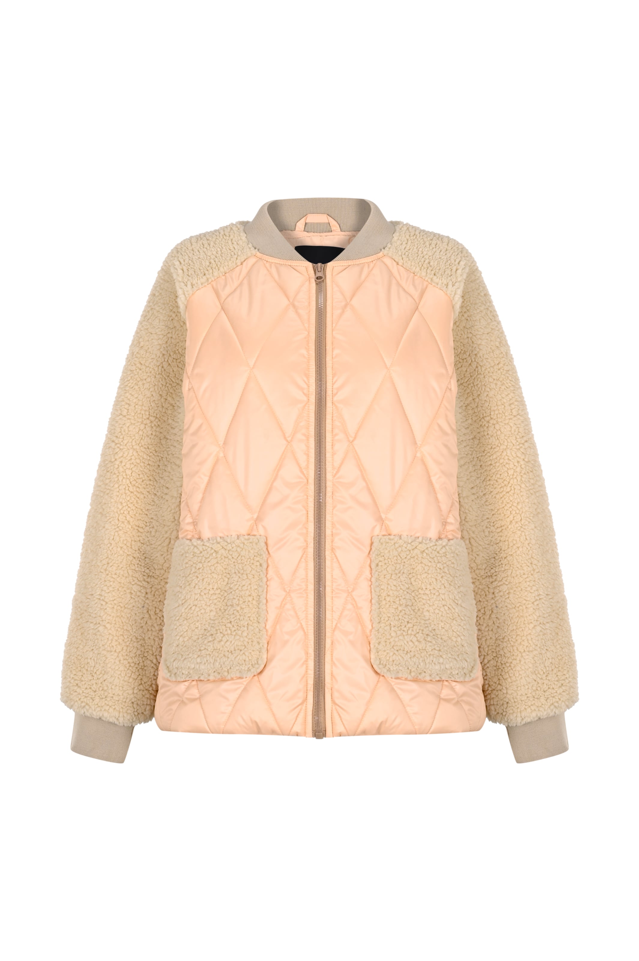 FRESHLIONS Tussenjas 'Julia' in Beige: voorkant