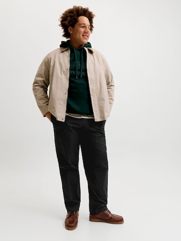 JACK & JONES - Pierna ancha Pantalón chino en negro