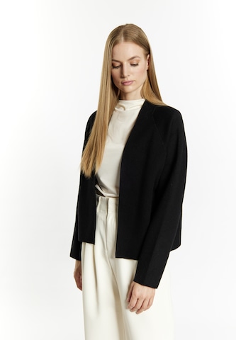 DreiMaster Klassik Knit cardigan 'Acalmar' in Black: front