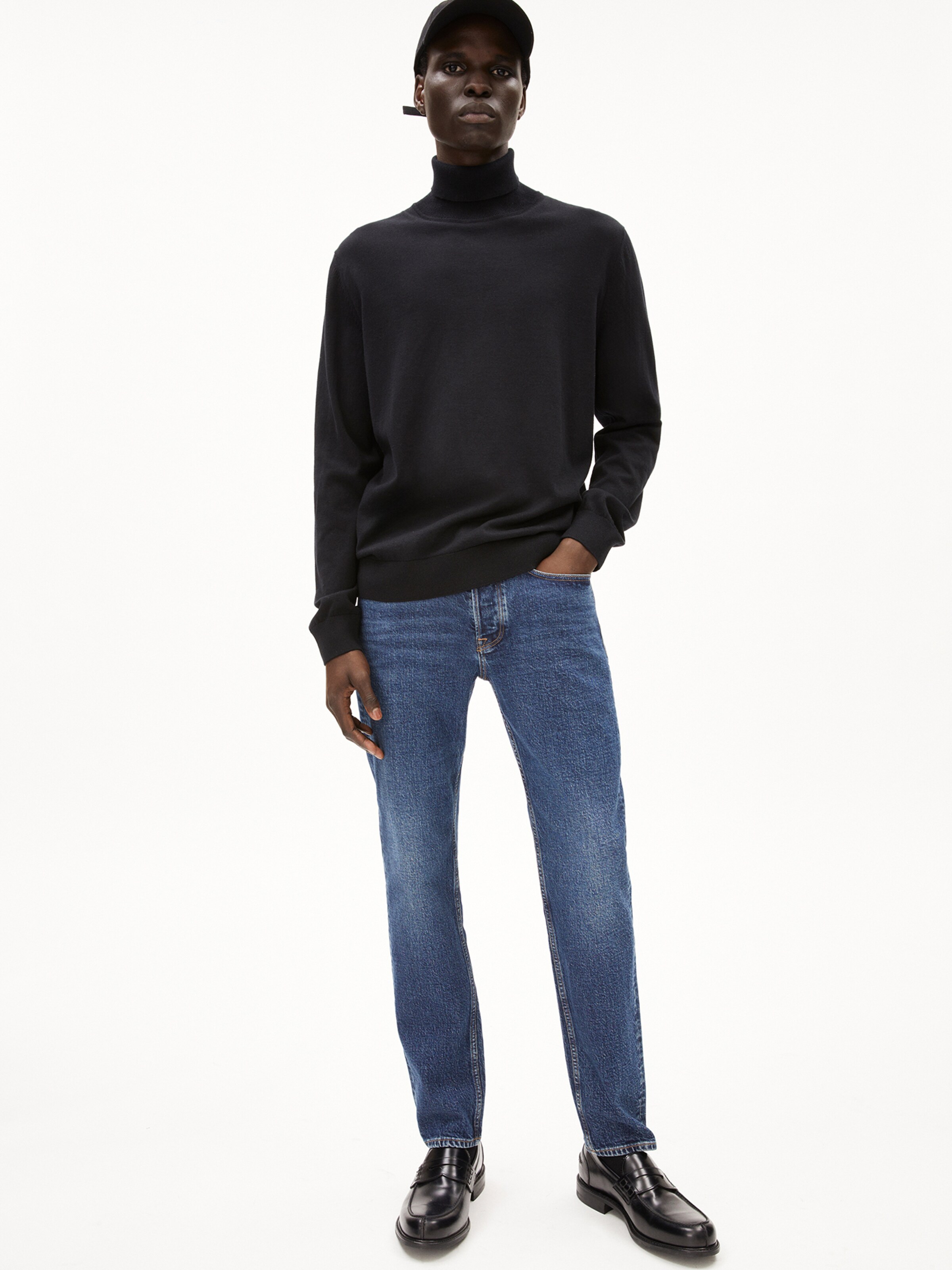 Regular Jean ' DYLAANO ' ARMEDANGELS en bleu : devant