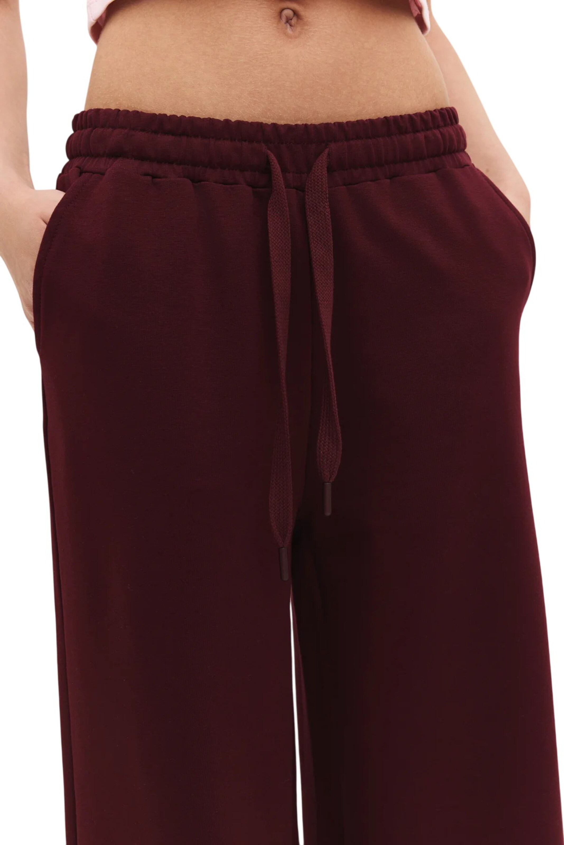 No Matter What Wide leg Broek in Bruin