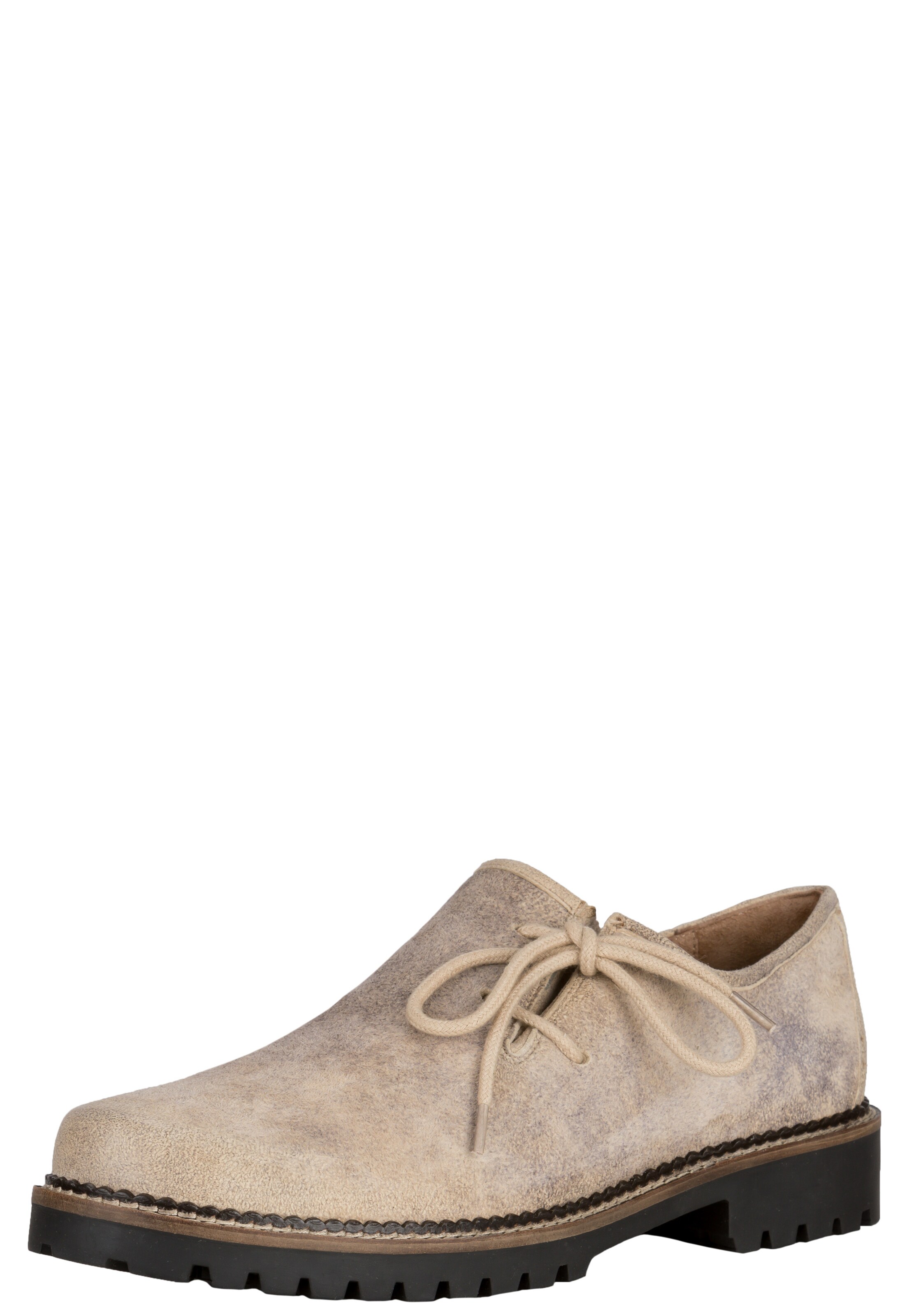 STOCKERPOINT Klederdracht schoenen 'Tailor' in Beige: voorkant