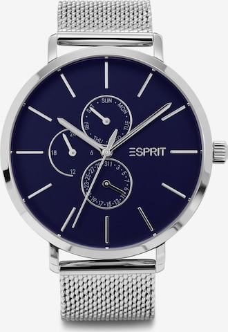 Montre à affichage analogique ESPRIT en argent : devant