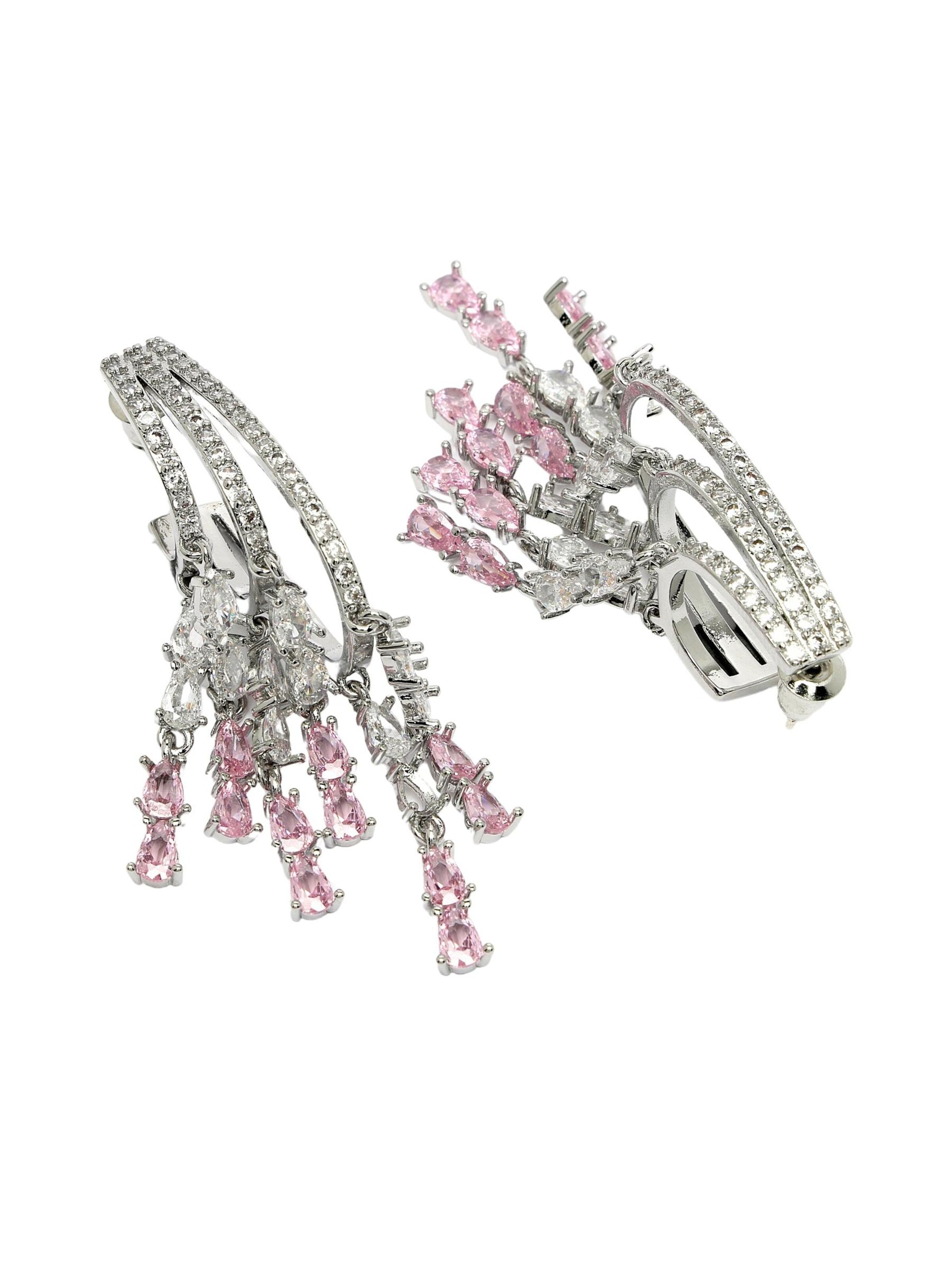 AVANT-GARDE PARIS Oorbellen 'Quintana' in Zilver