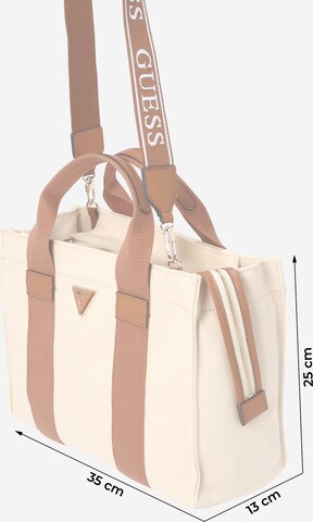 GUESS Handtas in Beige