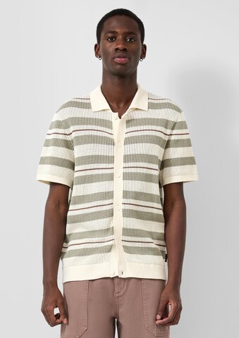Pull-over QS en mélange de couleurs : devant