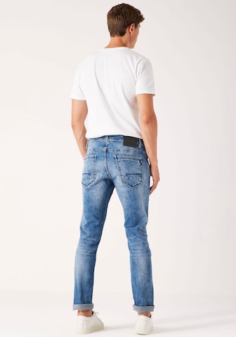 GARCIA Slimfit Jeans in Blau