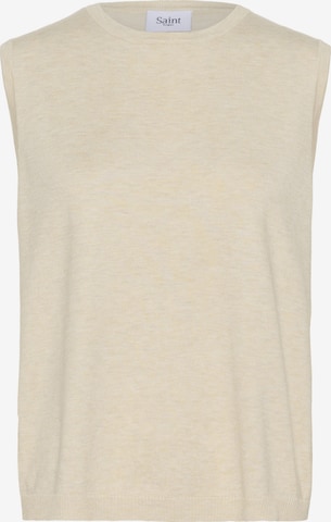 SAINT TROPEZ Sweater 'MilaSZ' in Beige: front