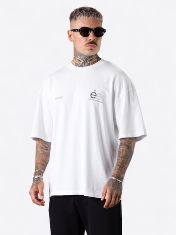 T-Shirt 'Opposé' ESTEEM en blanc