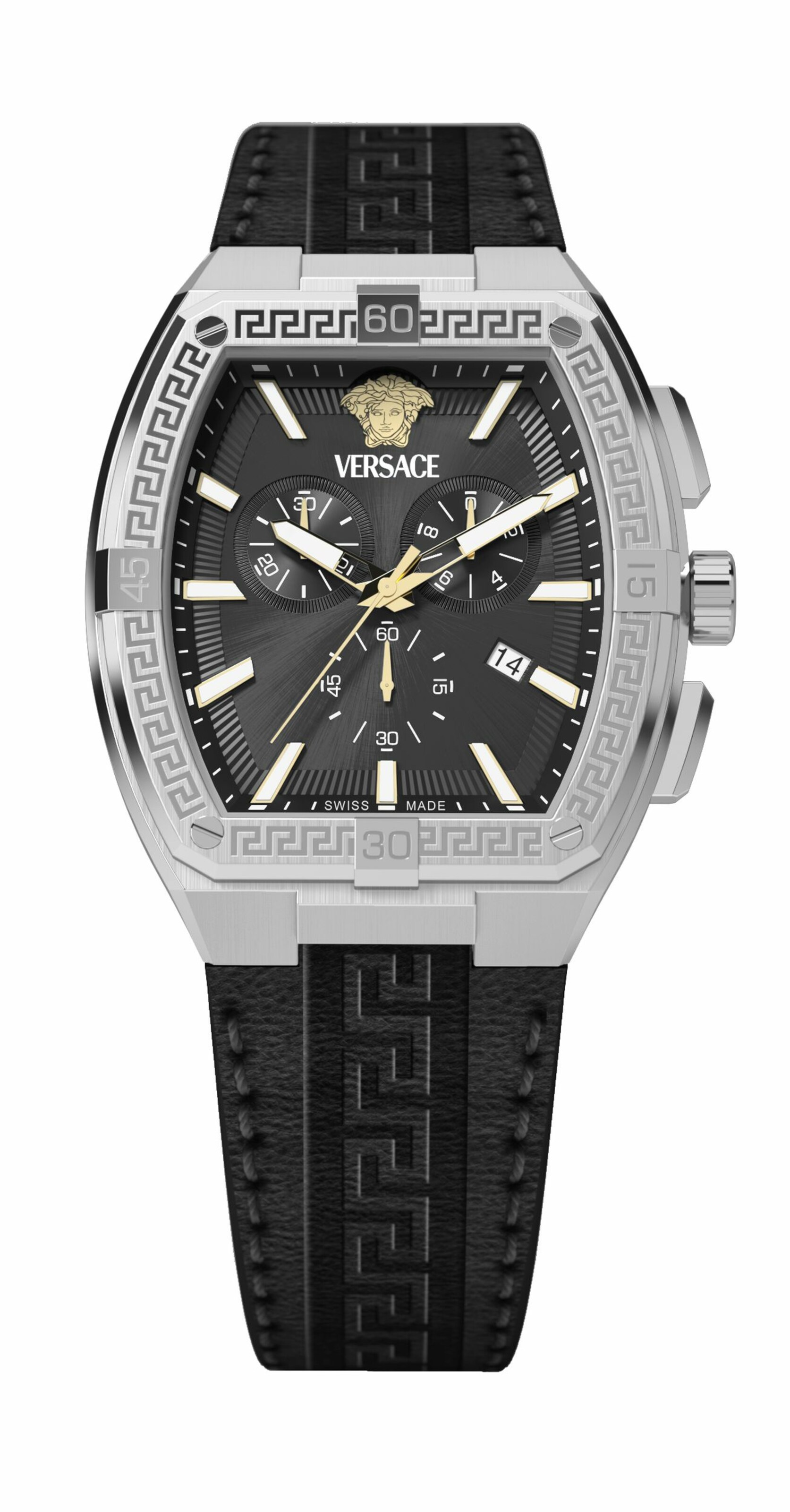 VERSACE Analog watch in One Size in Black, Item view